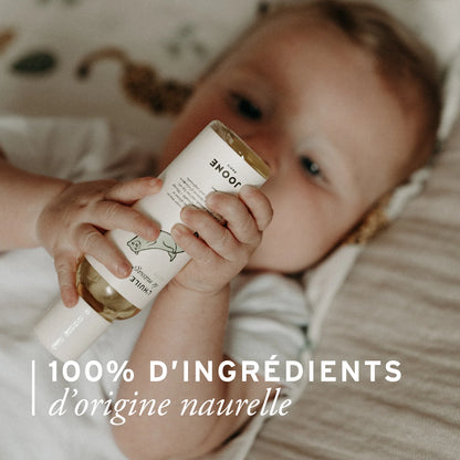 Huile de massage bébé — certifiée bio, dès la naissance (100 ml)