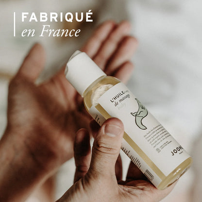 Huile de massage bébé — certifiée bio, dès la naissance (100 ml)