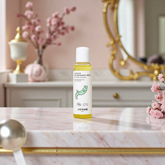Huile de massage bébé — certifiée bio, dès la naissance (100 ml)