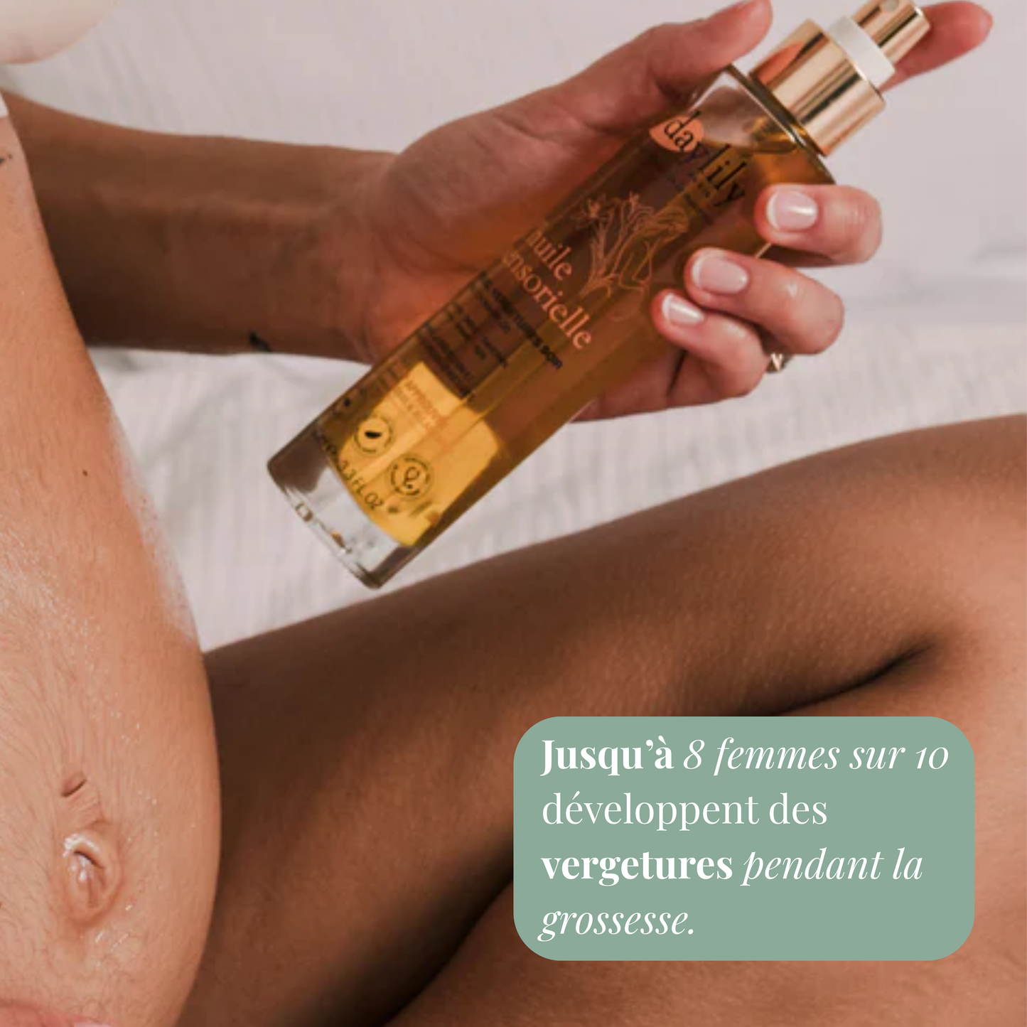 Huile sensorielle anti-vergetures