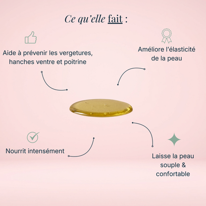 Huile sensorielle anti-vergetures