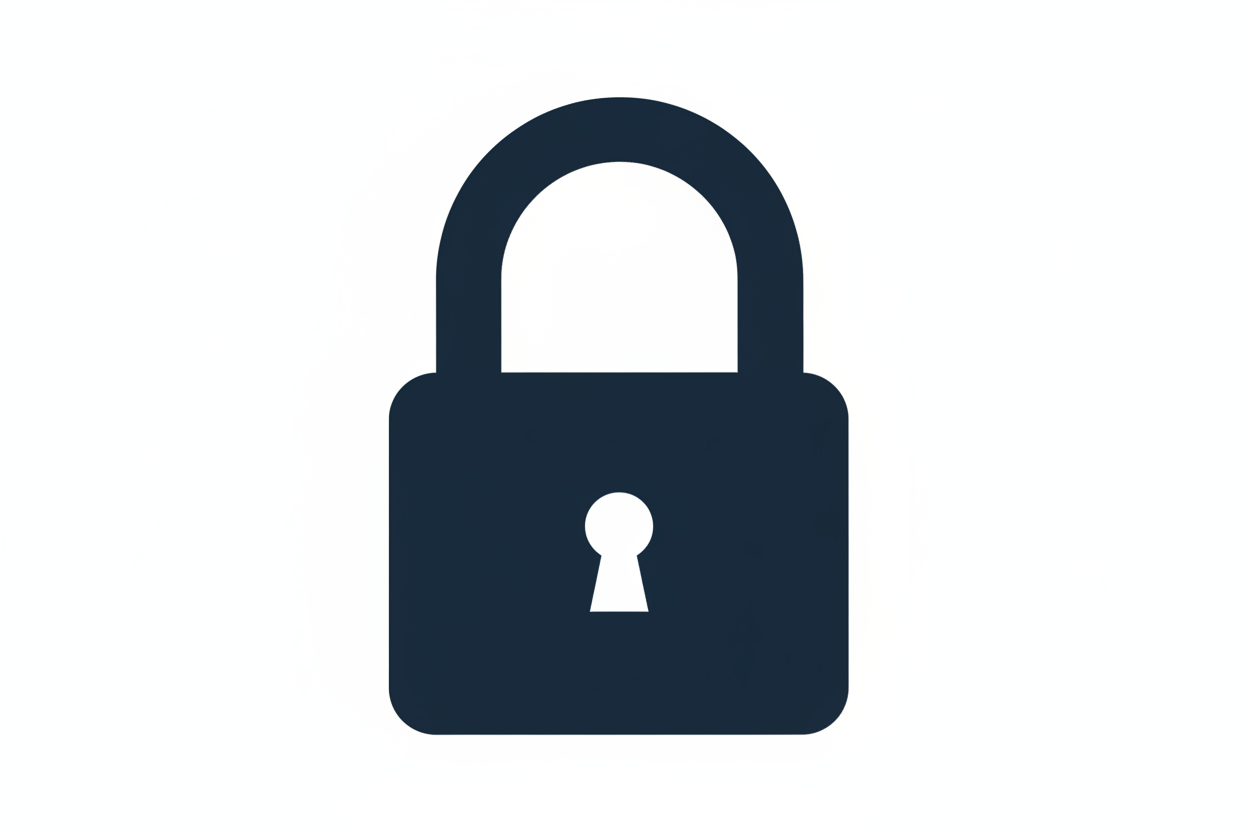 icône cadenas en bleu foncé : taille 93x93