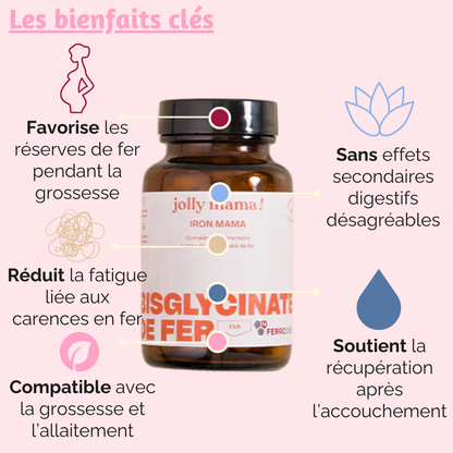 Les bienfaits d’Iron Mama pour la grossesse, le post-partum et l’allaitement