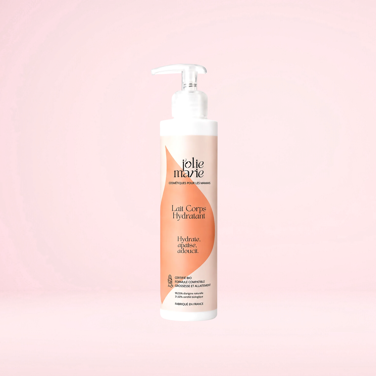 Lait Corps Hydratant Bio Grossesse & Post-Partum・J'olie Marie