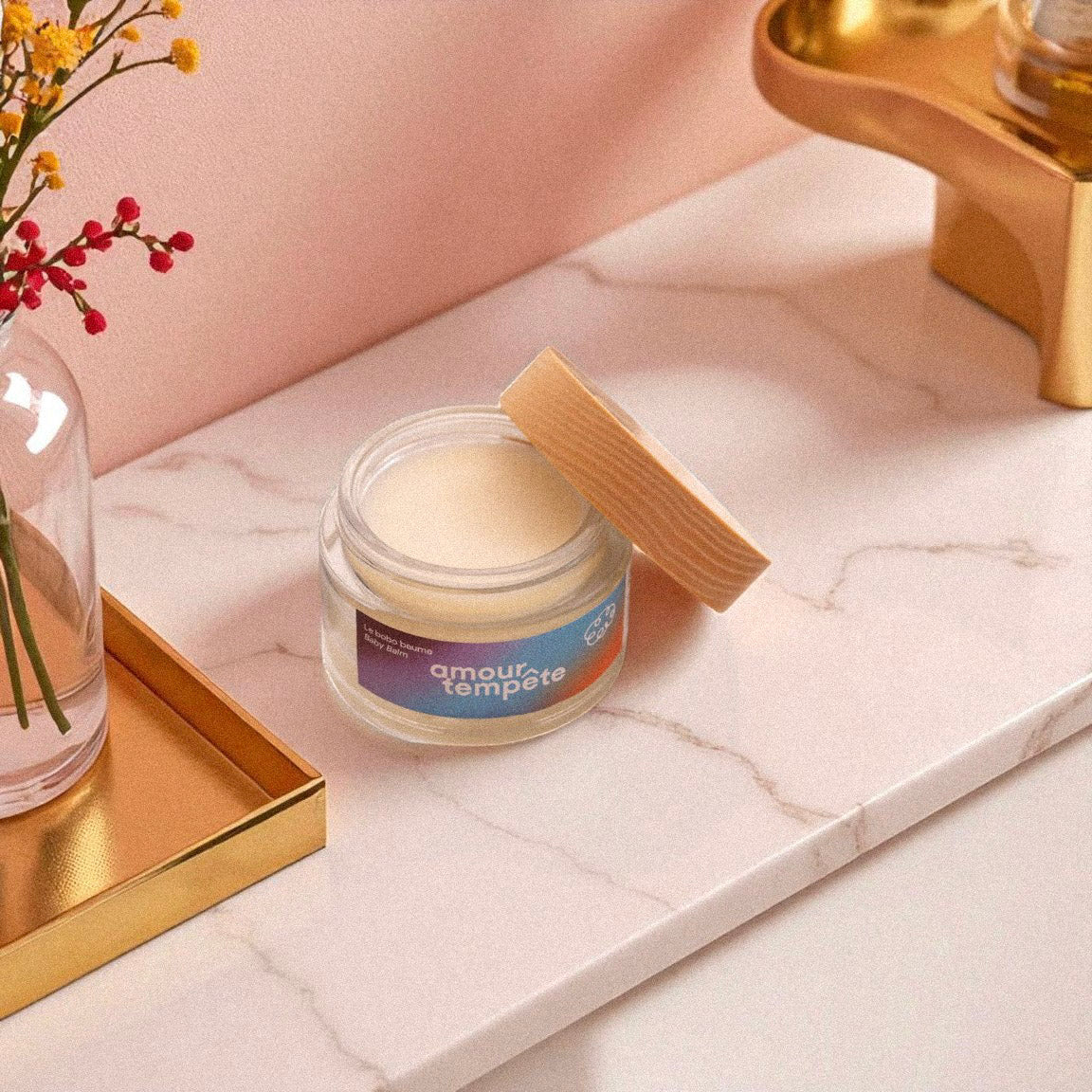 Bobo Baume réparateur pour bébé Amour Tempête – soin naturel pour les petits bobos et rougeurs du quotidien