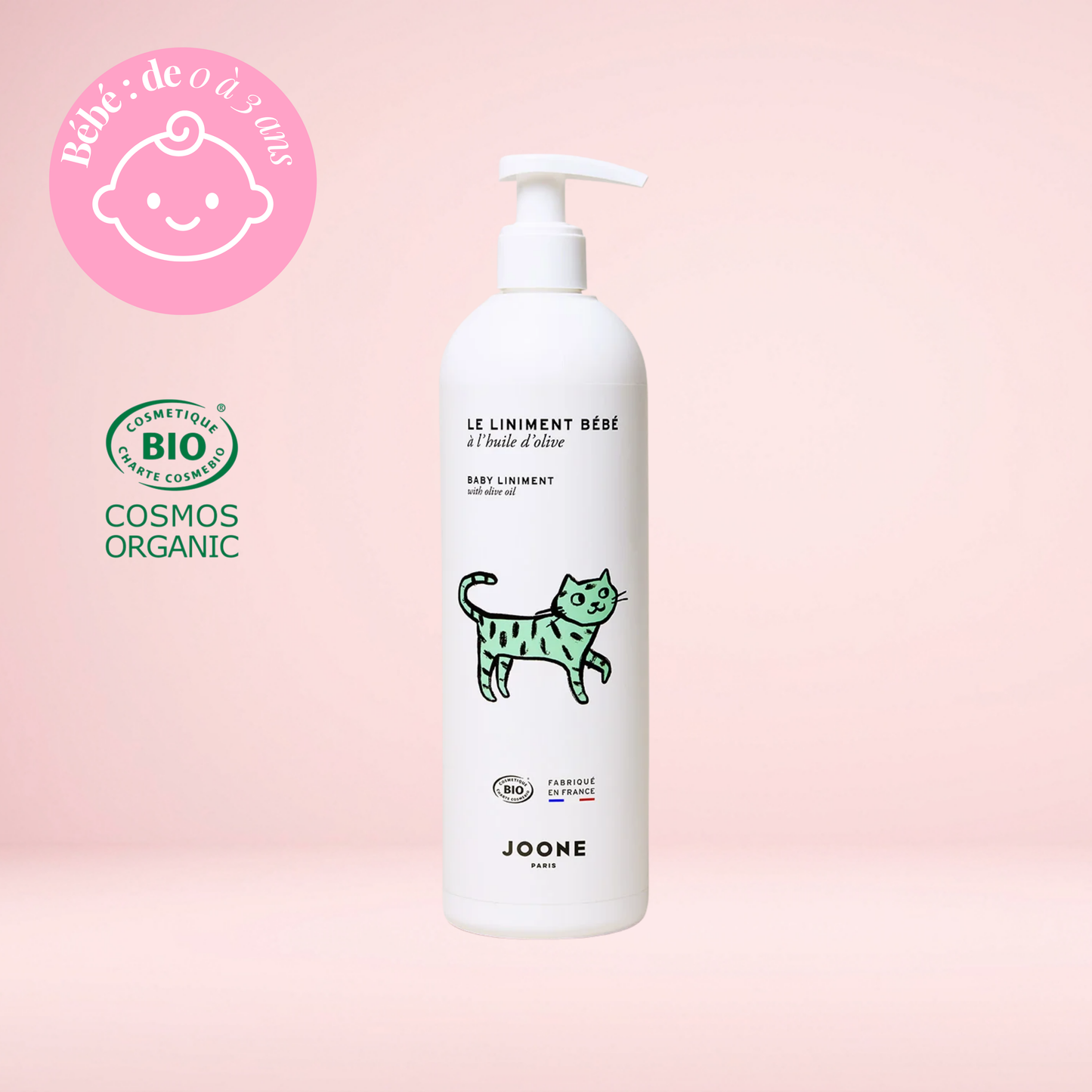 Liniment Bio – Nettoie & protège le siège – Bébé – dès la naissance