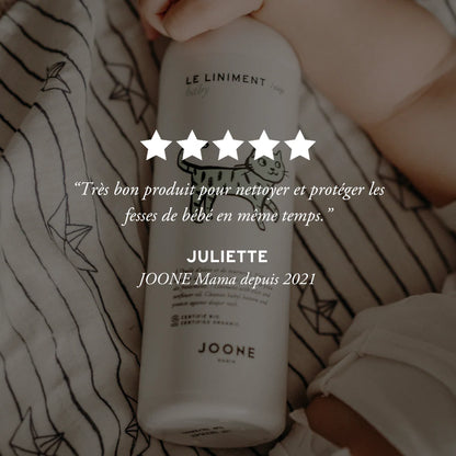 Liniment Bio – Nettoie & protège le siège – Bébé – dès la naissance
