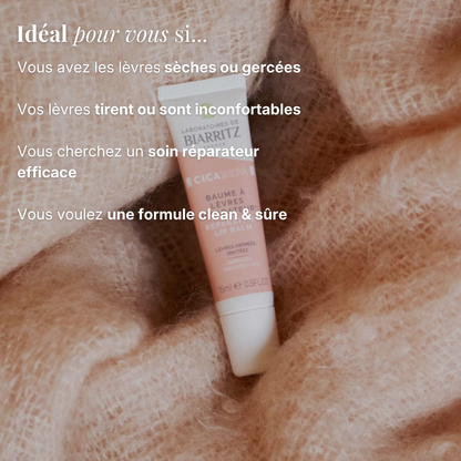 Baume à lèvres réparateur bio • Dès 3 ans