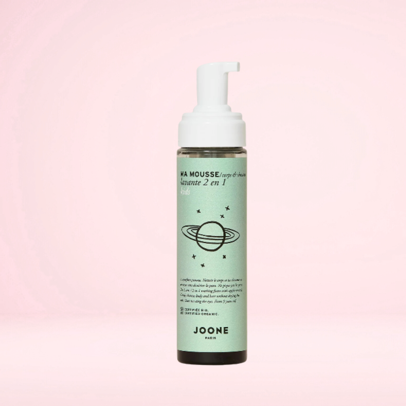 Mousse Lavante Bio 2-en-1 Enfants・Joone