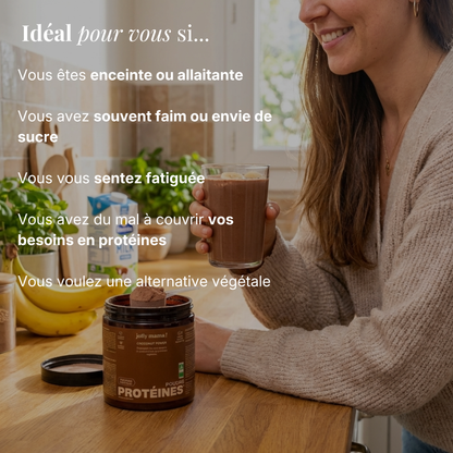 Poudre protéines végétale au chocolat Bio