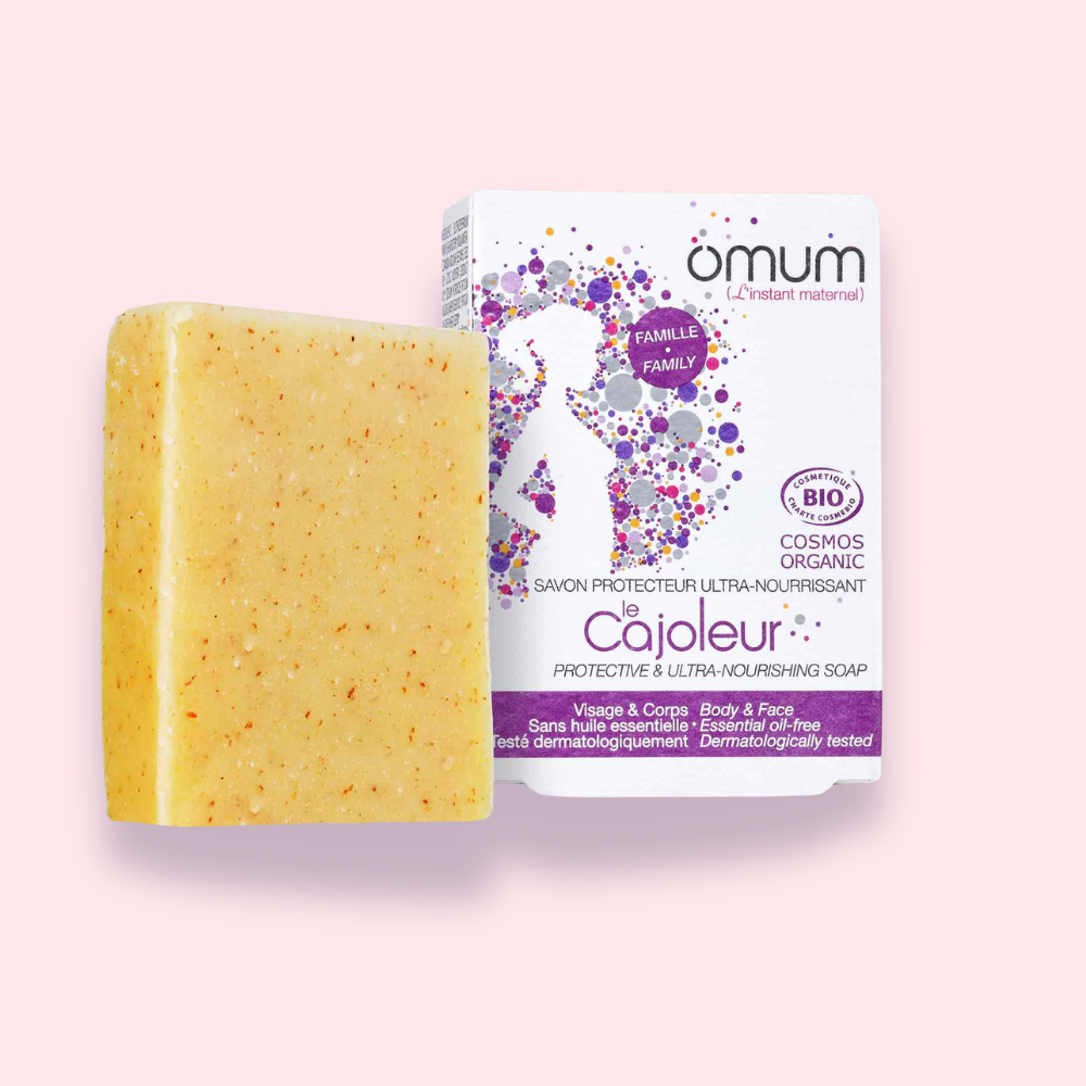 Le Cajoleur - Savon surgras ultra nourrissant pour le corps et le visage, formulé sans huile essentielle, parfait pour les peaux sensibles.