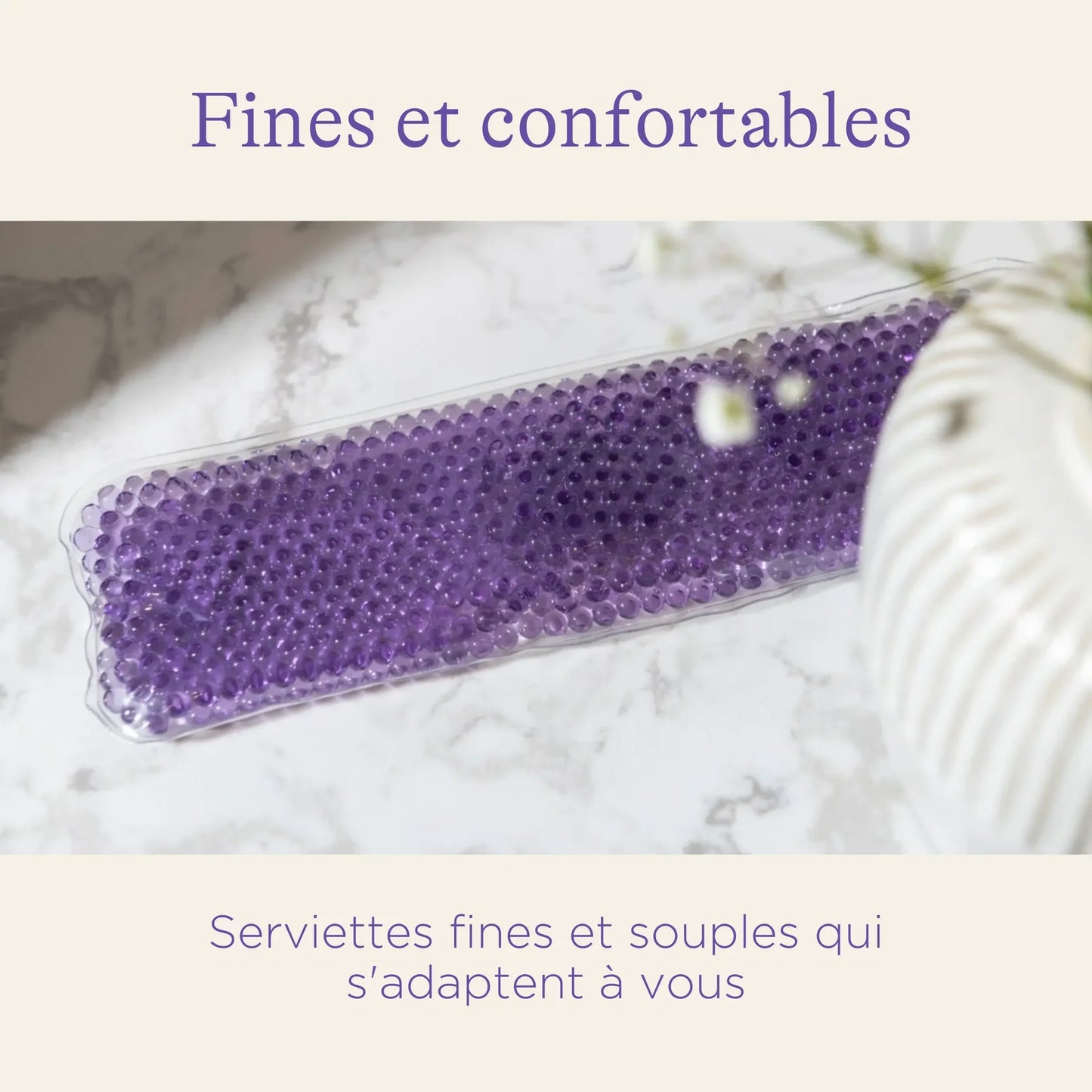Compresse Périnée Post-Accouchement Chaud & Froid Réutilisable・Lansinoh