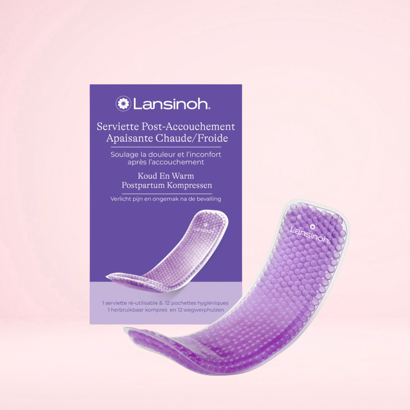 Compresse Périnée Post-Accouchement Chaud & Froid Réutilisable・Lansinoh