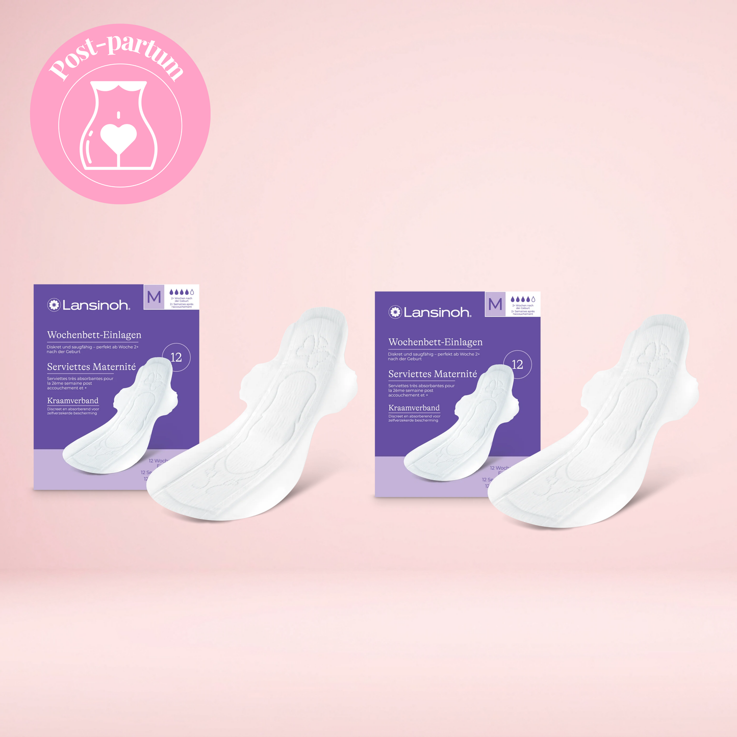 Serviettes Maternité – +2 semaines post-partum