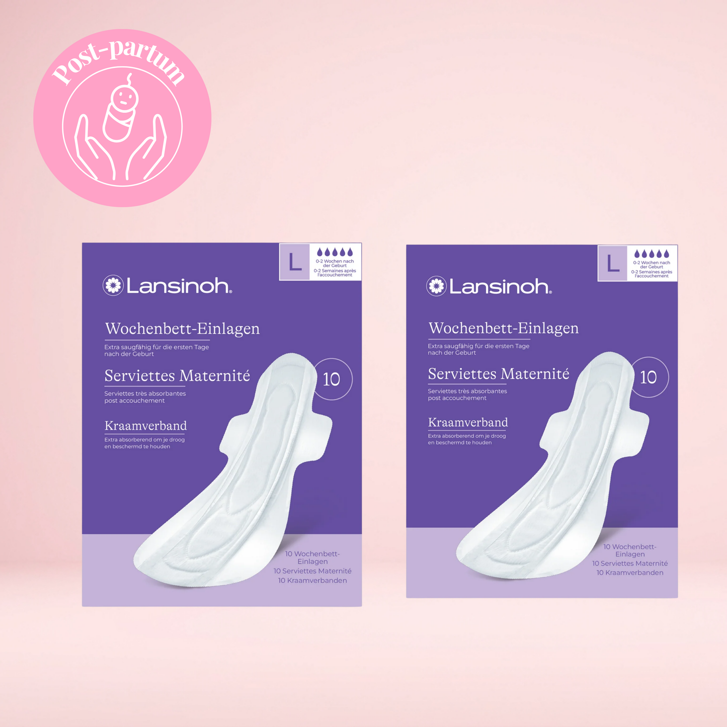 Serviettes Maternité 0-2 semaines・Lansinoh
