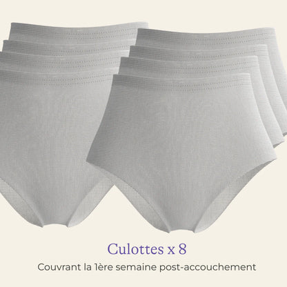 Slips Filet Maternité – Confort & maintien post-partum x4