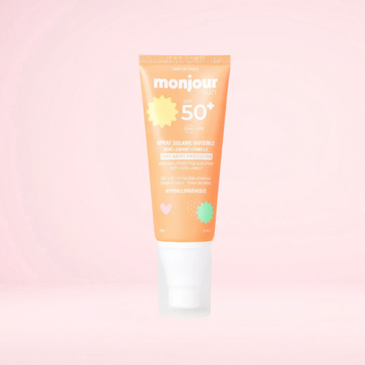 Spray Solaire Invisible SPF50+ Famille・Monjour