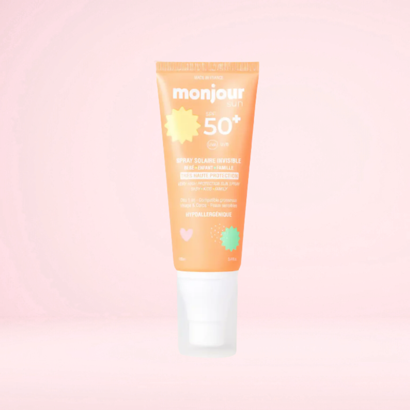Spray Solaire Invisible SPF50+ Famille・Monjour