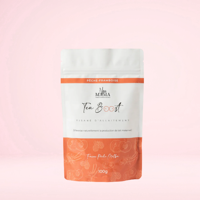 TeaBoost Pêche Melba Bio Allaitement・NEAMAMA