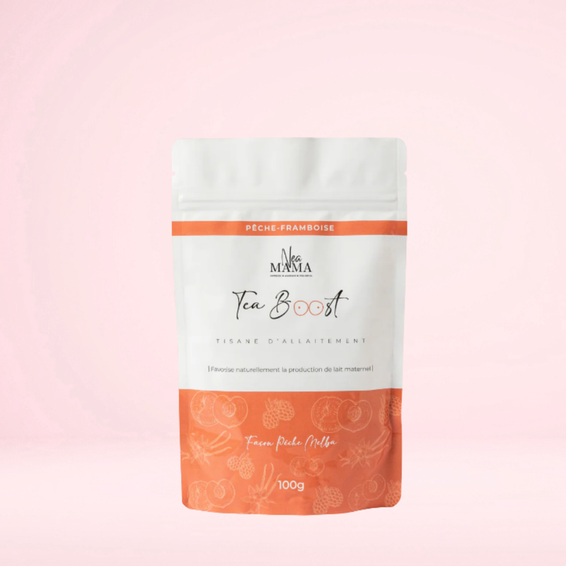 TeaBoost Pêche Melba Bio Allaitement・NEAMAMA