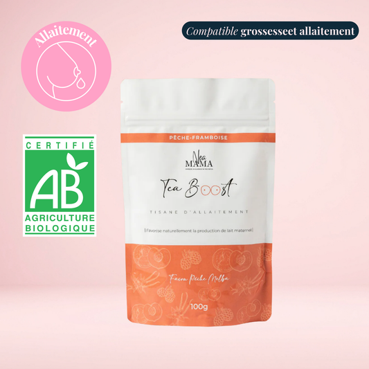 Tisane allaitement Pêche Melba